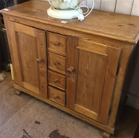 Victorian pine cupboard